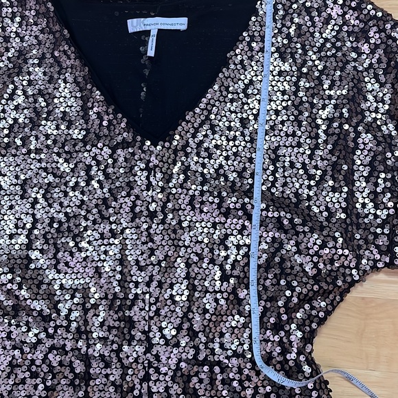 French Connection Bronze sequin mini dress - Picture 7 of 8
